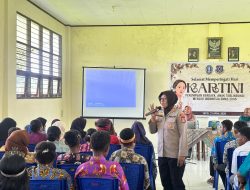 Polres Jayapura Tanamkan Nilai-Nilai Perjuangan RA Kartini dan Literasi Digital di SMK Negeri 4 Yapsi