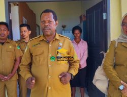 Kepala Dinas Pendidikan, Kebudayaan dan Pariwisata Nduga Otomi Gwijangge Rakor Jaring Aspirasi Guru