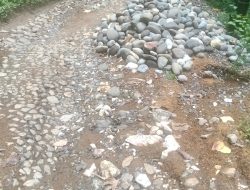 Proyek Jalan Aspal Desa Nampar Tabang Mangkrak, Warga Minta APH Periksa CV Gabriela dan Pemdes