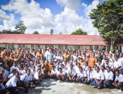 Pangdam Cenderawasih Bersama Forkopimda Papua Tengah Dampingi Wakil Presiden Kunker di Mimika