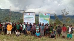 Komandan Operasi Satgas Cartenz Tanyakan Tujuan Pembela HAM Memasang Baliho di Distrik Sinak