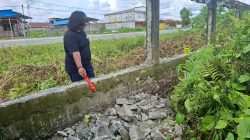 Polres Olah TKP dan Gali Keterangan Saksi: 4 Terduga Pelaku Rusak Pagar Tanah Keuskupan Timika