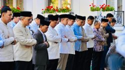 Presiden Prabowo Subianto Salat Idul Adha Bersama Diaspora Indonesia di Wisma Indonesia di Paris