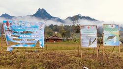 Baliho Aliansi Perempuan Dalam Rangka Doa Ratapan Pemulihan Papua Dirusak Orang tak Dikenal