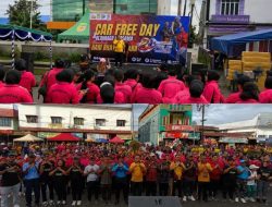 Ribuan Warga Padati CFD Ramaikan Olahraga Bersama Jelang HUT ke-80 Bhayangkara Tahun 2026
