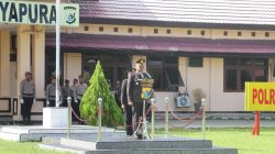 Kapolres Jayapura Vox Dei Jadi Inspektur Upacara Peringatan Hari Lahir Pancasila 1 Juni 2026