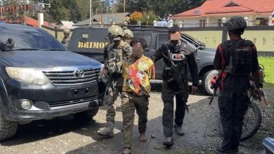 Satgas Damai Cartenz Tangkap Pria Terduga Anggota KKB Terkait Insiden Penembakan di Tembagapura