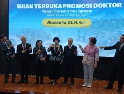 Dalami Masyarakat Adat Lamalera, Mantan Wartawan Alex Aur Raih Doktor di Unika Soegijapranata