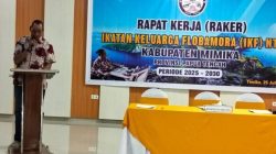 Ikatan Keluarga Flobamora Mimika Gelar Rapat Kerja, Ketua Umum Gabriel Zezo Ajak Perkuat Persatuan