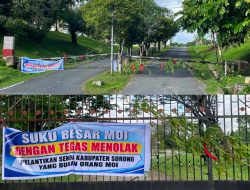 Aksi Penolakan Pelantikan Sekretaris Daerah Kabupaten Sorong Memasuki Hari Ketiga