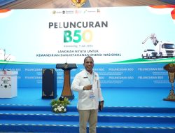 Anggota DEN Prof Johni Numberi Hadiri Peluncuran Mandatori Biodiesel B50 Bersama Presiden