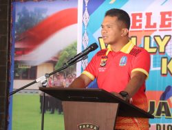 Kapolres Vox Dei Lepas Kontingen Voli Indoor dan Voli Pasir Menuju Turnamen Kapolda Cup 2026