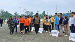 Bupati Kabupaten Mimika John Rettob Saat Apel Siaga Bencana 2026: Waspadai Kemarau dan Kebakaran !