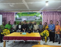 Yakobus Dogomo Mewakili Bupati Dogiyai Yudas Tebai Buka Kegiatan Penyusunan Renja Perubahan 2026
