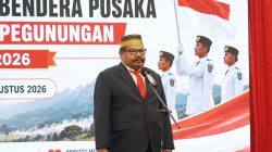 Gubernur Papua Pegunungan John Tabo Kukuhkan Paskibraka Peringatan HUT ke-81 RI Tahun 2026