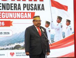 Gubernur Papua Pegunungan John Tabo Kukuhkan Paskibraka Peringatan HUT ke-81 RI Tahun 2026
