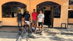 Terduga Pelaku Kasus Pencurian Kabel Tembaga Jaringan Listrik di Stadion Lukas Enembe Diamankan