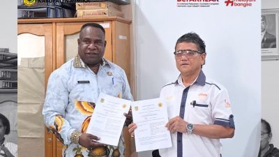 Pemkab Mimika dan Universitas Cenderawasih Jayapura Tandatangani Perjanjian Kerja Sama