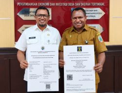 Pemda Deiyai Catat Prestasi Membanggakan, Kemendes Setujui Badan Hukum BUMDes di 67 Kampung