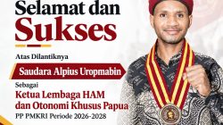 Mahasiswa UKSW asal Papua Pegunungan Alpius Uropmabin Masuk Struktur Pengurus Pusat PMKRI