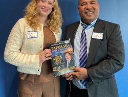 Ketua Umum Analisis Papua Strategis Laus Rumayom Hadiri One Ocean Week Seattle Summit di Amerika