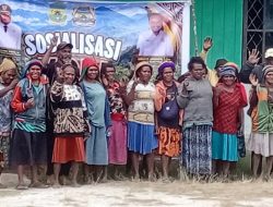 Ketua Kadin Dogiyai Amatus Anouw Sosialisasi Pengembangan Kopi di Sembilan Kampung