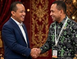 DEN RI Prof Numberi Sampaikan Selamat kepada Bahlil sebagai Menko Hilirisasi dan Transisi Energi