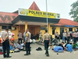 Bolos Sekolah Lalu Nongkrong di Kafe Hingga Berjudi, Polres Mimika Amankan Puluhan Pelajar