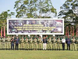 Rindam Cenderawasih Buka Latsarmil Komcad, 196 Karyawan PT Freeport Indonesia Siap Ditempa